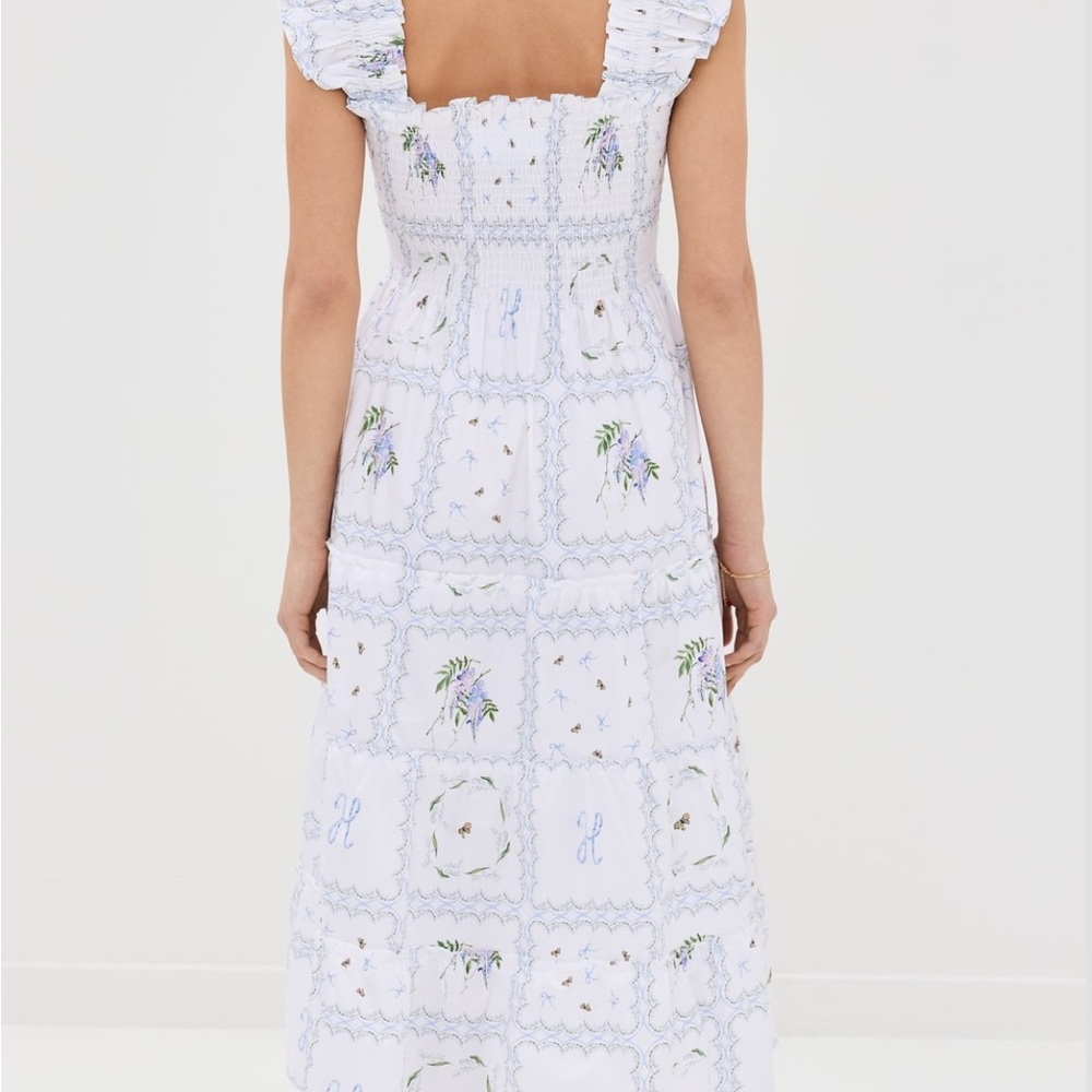 Hill House Home Ellie Nap Dress XXL Floral Patchwork White NWT - Picture 3 of 7